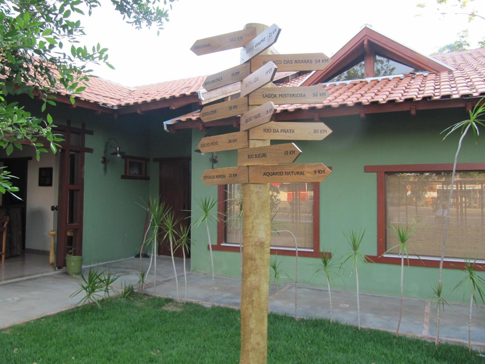 Eco Pousada Villa Verde Боніту Екстер'єр фото